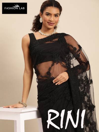 RINI BY FASHION LAB NET SAREE MANUFACTURER IN INDIA